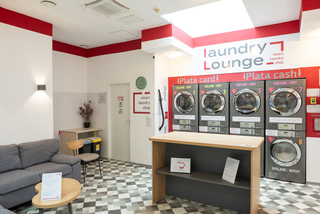 Spalatorie Haine Laundromat – LG Laundry Lounge